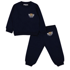 Moschino Kids Teddy Bear-Printed Crewneck Tracksuit