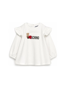 Moschino Kids Teddy Bear Printed Dress