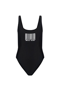 Moschino Logo Printed One-Piece Swimsuit