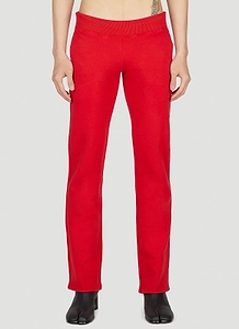 Mowalola Logo Back Print Track Pants