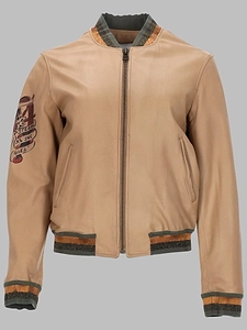 Embroidered Bomber Jacket