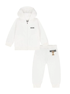 Moschino Kids Teddy Bear Printed Zip-Up Tracksuit Set