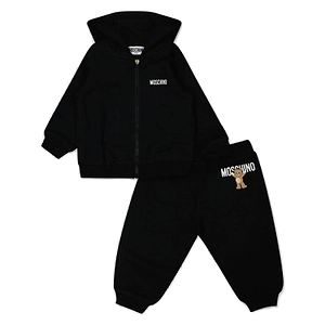 Moschino Kids Teddy Bear Printed Zip-Up Tracksuit Set