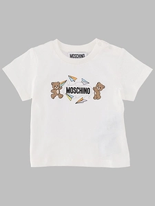 Moschino Kids Teddy Print T-Shirt