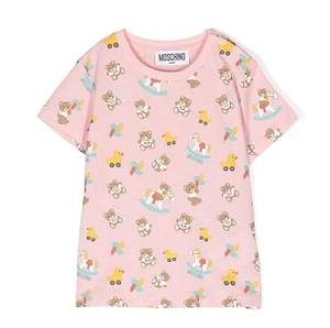 Moschino Kids Teddy Print T-Shirt