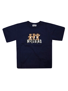 Moschino Kids Teddy-Printed T-Shirt