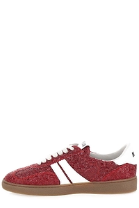 Msgm Glitter Retro Low-Top Sneakers