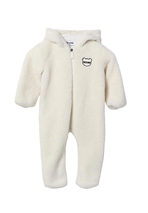 Moschino Kids Teddy Zip-Up Hooded Romper