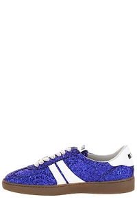 Msgm Glitter Retro Low-Top Sneakers