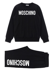 Moschino Kids Two Piece Logo Printed Joggers Set