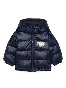 Moschino Kids Zip-Up Hooded Jacket