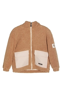 Moschino Kids Zip-Up Hooded Jacket