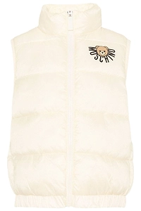 Moschino Kids Zip-Up Sleeveless Gilet