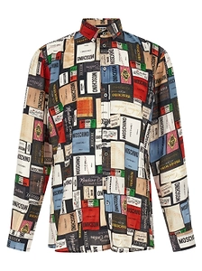 Moschino Labels Print Shirt