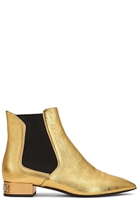 Moschino Logo Ankle Chelsea Boots
