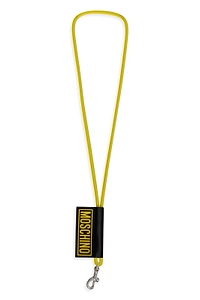 Moschino Logo-Detailed Keyring Neck Strap