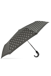Moschino Monogram Folding Umbrella