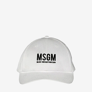 Msgm Kids Logo Baseball Cap