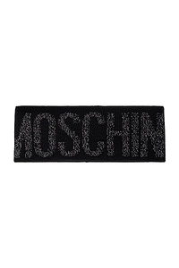 Moschino Logo Intarsia Knitted Headband