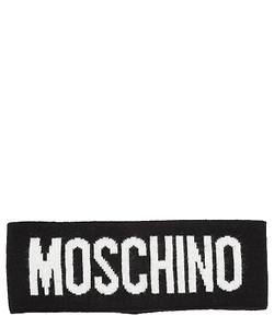 Moschino Logo-Intarsia Stretch Hairband