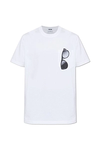 Moschino Sunglasses Pocket T-Shirt