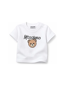 Moschino Kids Teddy Bear Crewneck T-Shirt