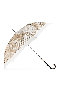 Moschino Printed Stick Umbrella