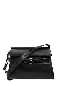 Moschino Tie Me Foldover Top Crossbody Bag