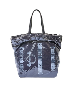 Moschino Trash Chic Logo Tote Bag