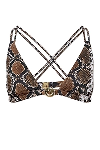 Moschino Triangle Bikini Top