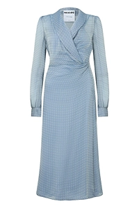 Moschino V-Neck Long Sleeved Dress