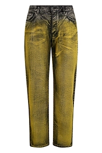 Moschino Washed Effect Straight-Leg Jeans