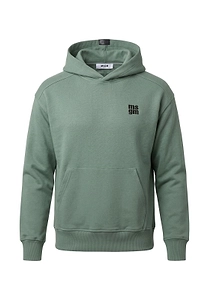 Msgm Kids Long Sleeved Logo Detailed Hoodie