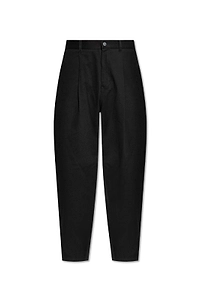 Moschino Wide Leg Pleated Trousers