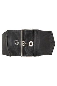 Moschino Wide Buckle Belt