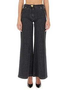Moschino Wide Leg Jeans