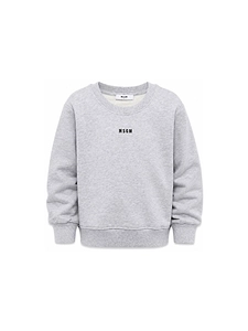 Msgm Kids Crewneck Long-Sleeved Sweatshirt