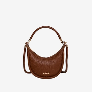 Msgm Kids Textured Shoulder Bag
