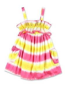 Msgm Kids Tie-Dyed Sleeveless Dress