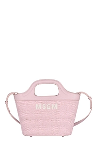 Msgm Kids Top Handle Tote Bag
