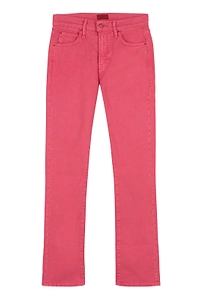 Mother Button Detailed Skinny Jeans