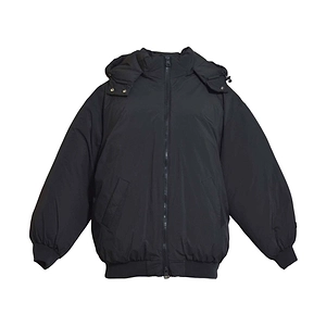 Msgm Kids Zipped Hooded Jacket
