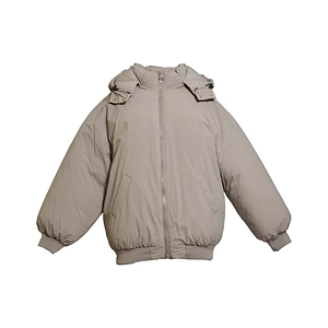 Msgm Kids Zipped Hooded Jacket