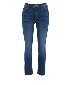 Mother Mid-Rise Slim-Fit Jeans