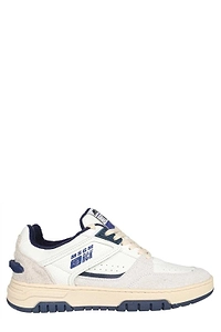 Msgm Logo Patch Color Block Sneakers