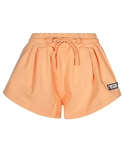 Msgm Logo Patch Drawstring Sweatshorts