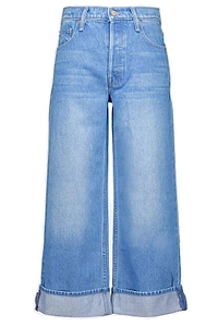 Mother Smoothie Crop Cuff Jeans