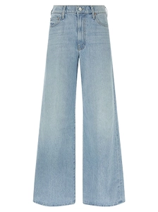 Mother The Ditcher Roller Skimp Wide-Leg Jeans