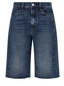 Mother The Half-Pipe Bermuda Fray Shorts