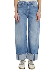 Mother The Half-Pipe Ankle Cuff Fray Jeans